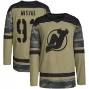 Authentic Daniil Misyul Camo New Jersey Devils Military Appreciation Practice Jersey - Men's