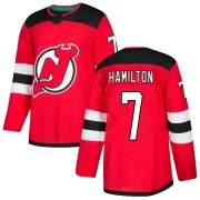 Authentic Dougie Hamilton Red New Jersey Devils Home Jersey - Youth