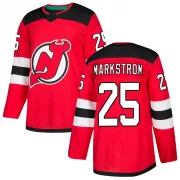 Authentic Jacob Markstrom Red New Jersey Devils Home Jersey - Youth