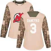 Authentic Ken Daneyko Camo New Jersey Devils Veterans Day Practice Jersey - Women's