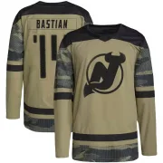 Authentic Nathan Bastian Camo New Jersey Devils Military Appreciation Practice Jersey - Men's