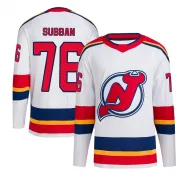 Authentic P.K. Subban White New Jersey Devils Reverse Retro 2.0 Jersey - Men's