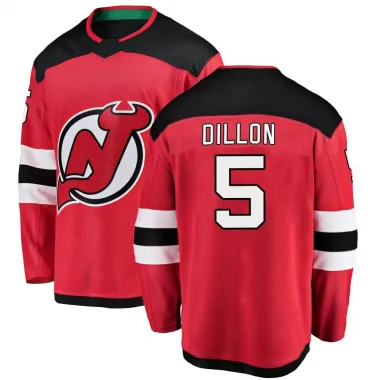 Breakaway Brenden Dillon Red New Jersey Devils Home Jersey - Men's