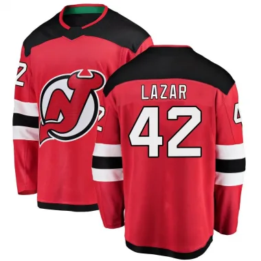 Breakaway Curtis Lazar Red New Jersey Devils Home Jersey - Youth