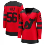 Breakaway Erik Haula Red New Jersey Devils 2024 Stadium Series Jersey - Women's