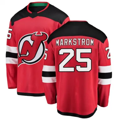 Breakaway Jacob Markstrom Red New Jersey Devils Home Jersey - Youth