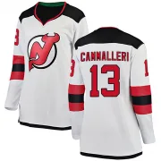 Breakaway Mike Cammalleri White New Jersey Devils Away Jersey - Women's