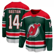 Breakaway Nathan Bastian Green New Jersey Devils 2020/21 Special Edition Jersey - Youth