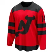 Breakaway Nathan Bastian Red New Jersey Devils 2024 Stadium Series Jersey - Men's