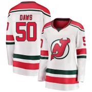 Breakaway Nico Daws White New Jersey Devils Alternate Jersey - Women's