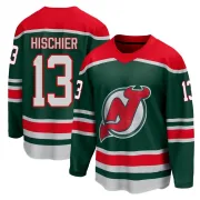 Breakaway Nico Hischier Green New Jersey Devils 2020/21 Special Edition Jersey - Men's