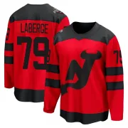 Breakaway Samuel Laberge Red New Jersey Devils 2024 Stadium Series Jersey - Men's