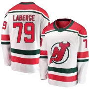 Breakaway Samuel Laberge White New Jersey Devils Alternate Jersey - Youth